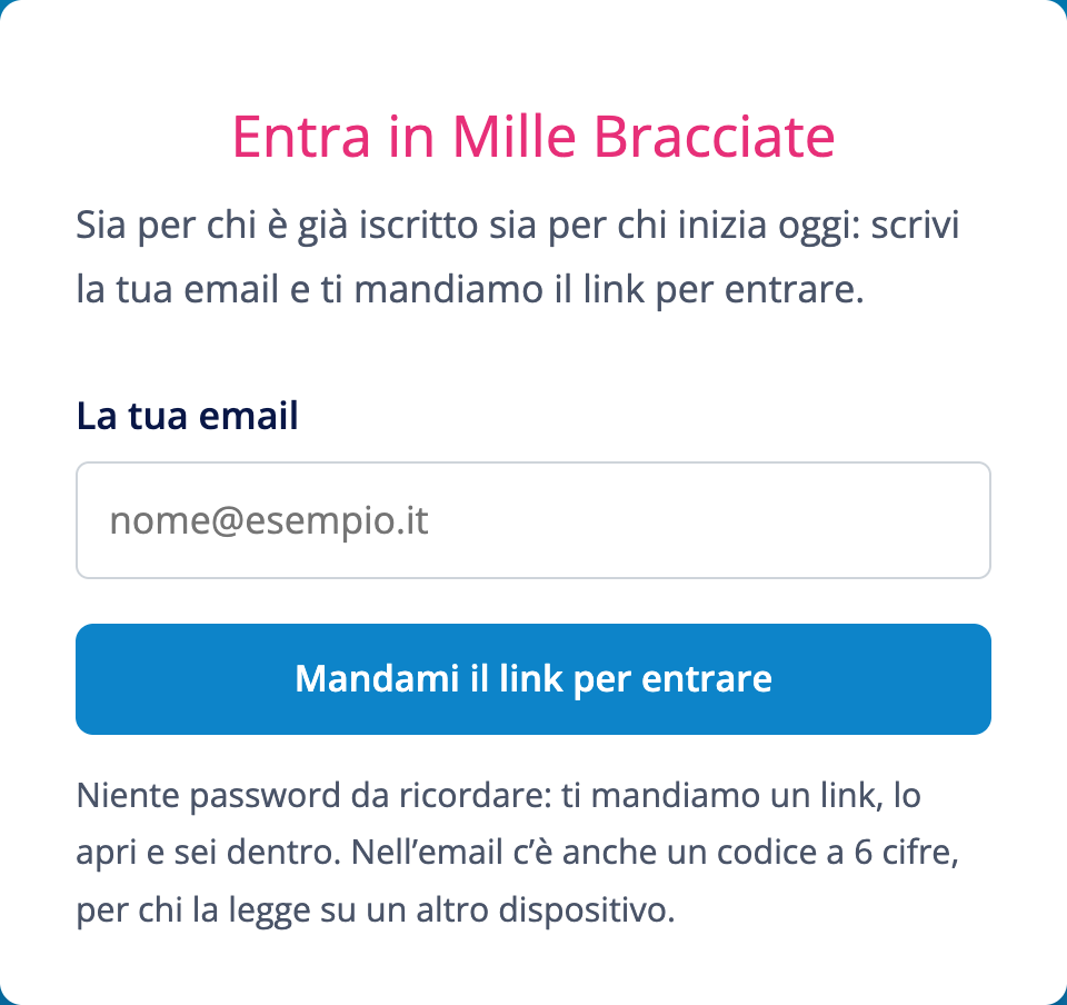 La finestra in cui scrivi la tua email.